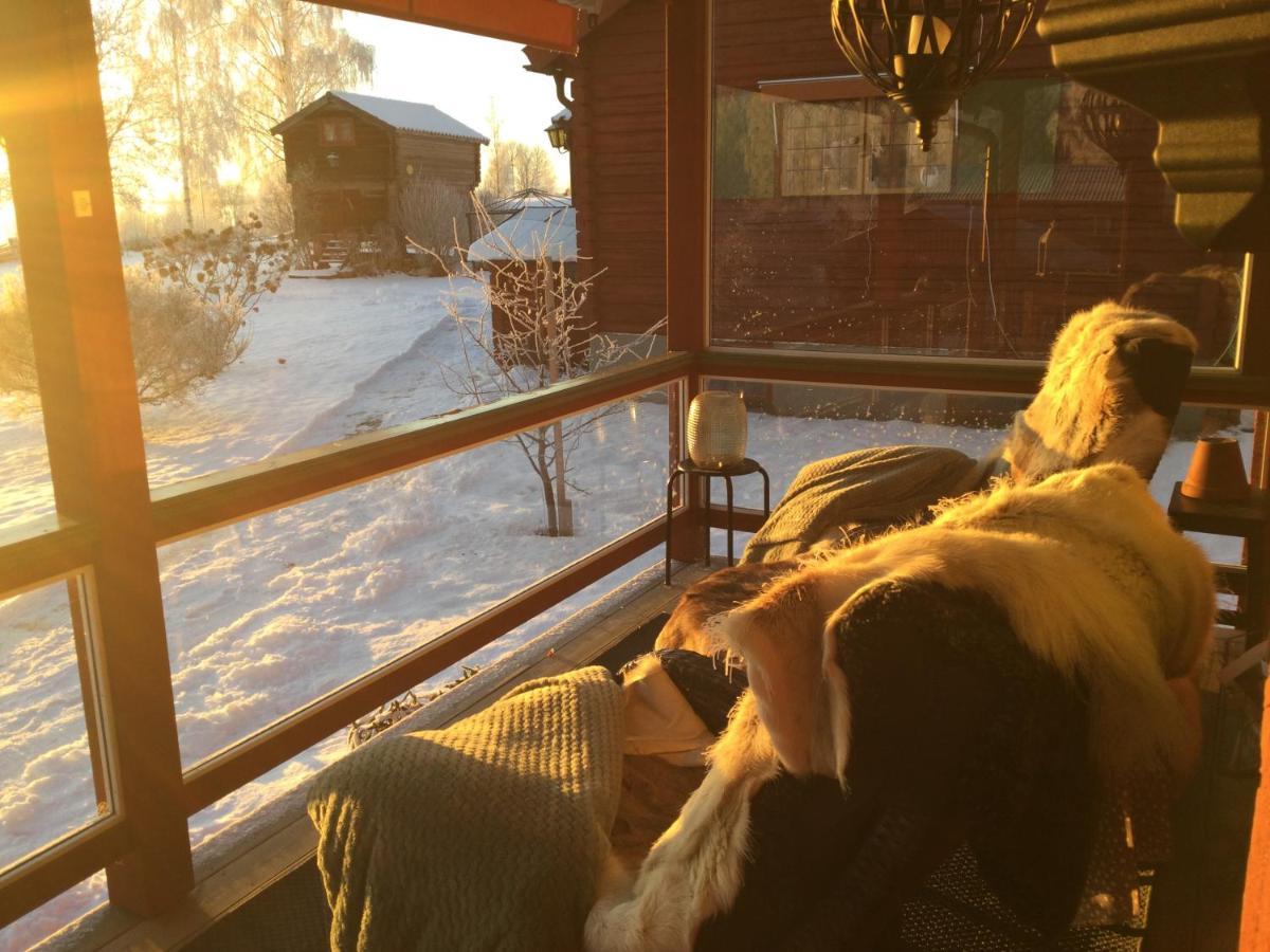 Mysigt Boende I Raettvik Med Utsikt Oever Siljan Dış mekan fotoğraf