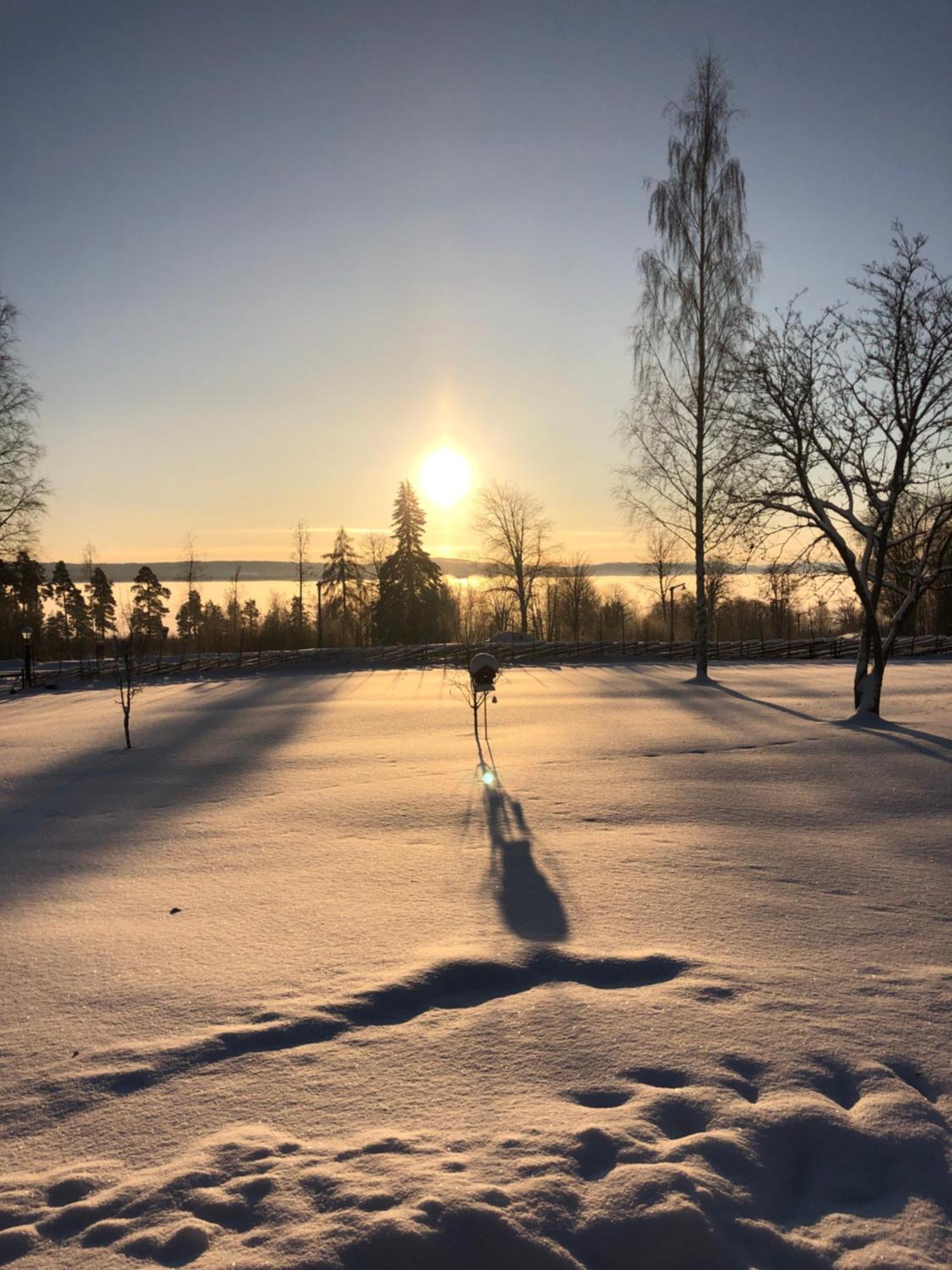 Mysigt Boende I Raettvik Med Utsikt Oever Siljan Dış mekan fotoğraf